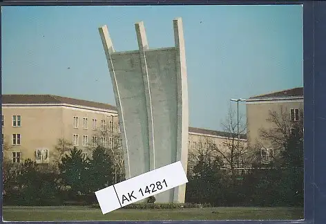 [Ansichtskarte] AK Berlin Tempelhof Luftbrückendenkmal 1980. 