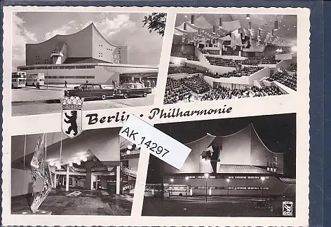 [Ansichtskarte] AK Berlin Philharmonie 4.Ansichten 1970. 