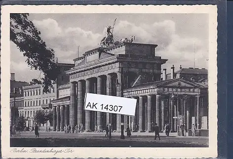 [Ansichtskarte] AK Berlin Brandenburger Tor 1940. 