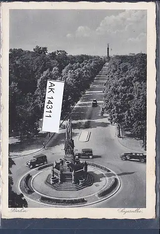 [Ansichtskarte] AK Berlin Siegesallee 1936. 