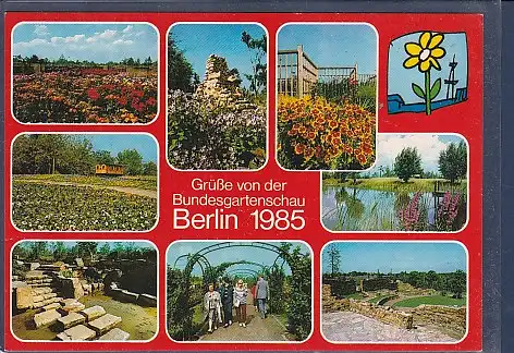 [Ansichtskarte] AK Grüße von der Bundesgartenschau Berlin 1985 8.Ansichten. 