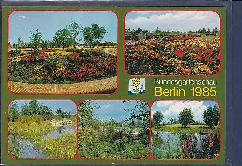 [Ansichtskarte] AK Bundesgartenschau Berlin 1985 5.Ansichten. 