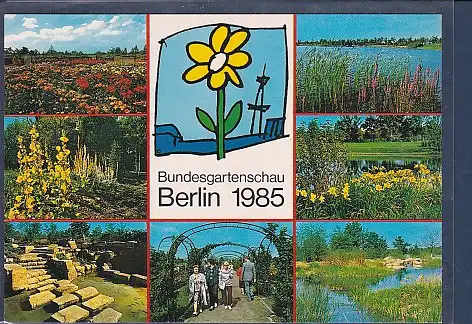 [Ansichtskarte] AK Bundesgartenschau Berlin 1985 7.Ansichten. 