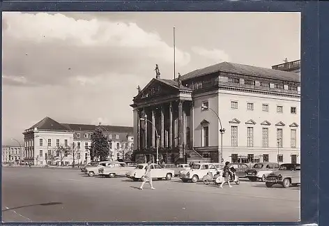 [Ansichtskarte] AK Berlin Deutsche Staatsoper u. Operncafe 1965. 