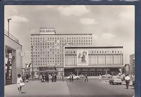 [Ansichtskarte] AK Berlin Hotel Berolina und Kino International 1967. 