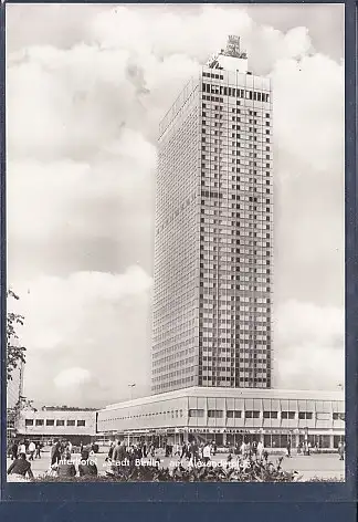 [Ansichtskarte] AK Interhotel Stadt Berlin am Alexanderplatz 1973. 