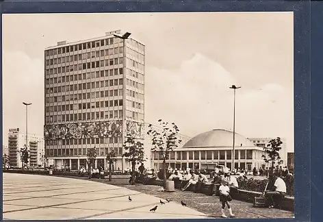 [Ansichtskarte] AK Berlin Haus des Lehrers und Kongreßhalle am Alexanderplatz 1971. 