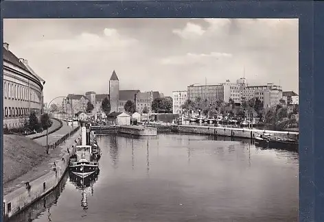 [Ansichtskarte] AK Berlin Spreeschleuse 1965. 