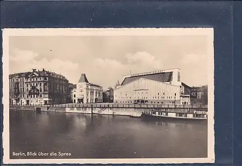 [Ansichtskarte] AK Berlin Blick über die Spree 1959. 