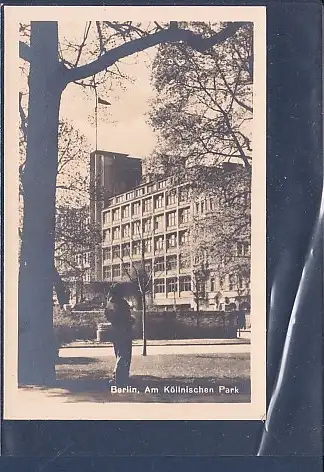 [Ansichtskarte] AK Berlin Am Köllnischen Park 1950. 