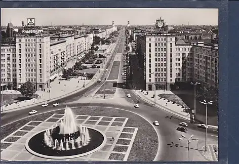 [Ansichtskarte] AK Berlin Strausberger Platz - Karl Marx Allee 1967. 