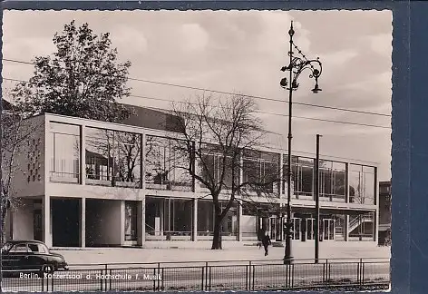 [Ansichtskarte] AK Berlin Konzertsaal d. Hochschule f. Musik 1960. 