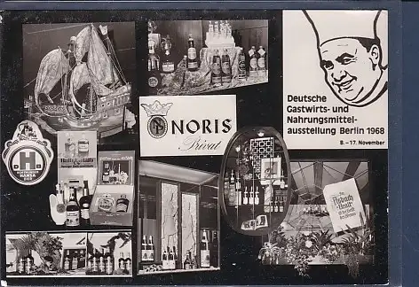 [Ansichtskarte] AK Deutsche Gastwirts und Nahrungsmittelausstellung Berlin 1968. 