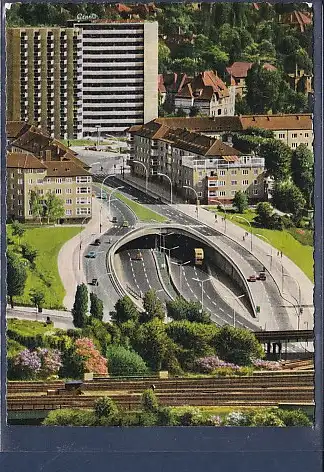 [Ansichtskarte] AK Berlin Halensee Schnellstraßen Einfahrt 1970. 