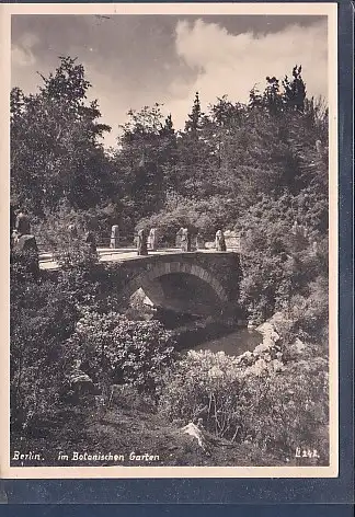 [Ansichtskarte] AK Berlin im Botanischen Garten 1960. 