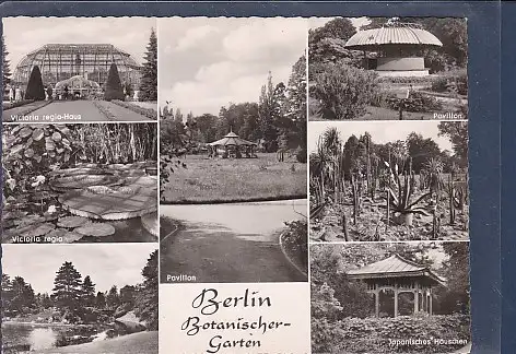 [Ansichtskarte] AK Berlin Botanischer Garten 7.Ansichten 1960. 