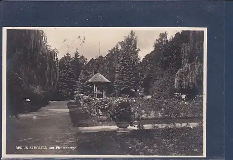 [Ansichtskarte] AK Berlin Steglitz Am Fichtenberge 1929. 