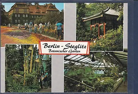 [Ansichtskarte] AK Berlin Steglitz Botanischen Garten 4.Ansichten 1970. 