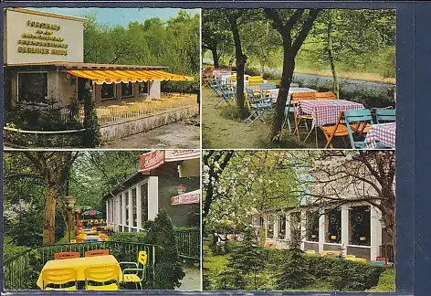 [Ansichtskarte] AK Berlin Wannsee Forsthaus an der Hubertusbrücke 4.Ansichten 1972. 