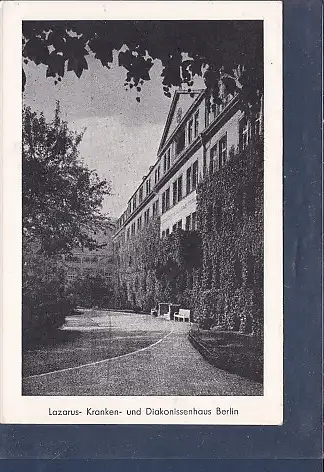 [Ansichtskarte] AK Lazarus Kranken und Diakonissenhaus Berlin 1940. 