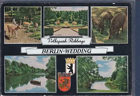 [Ansichtskarte] AK Berlin Wedding Volkspark Rehberge 5.Ansichten 1960. 