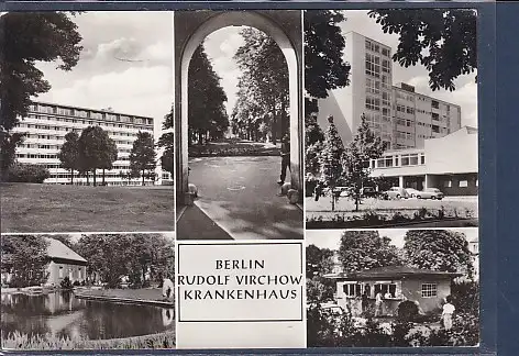 [Ansichtskarte] AK Berlin Rudolf Virchow Krankenhaus 5.Ansichten 1966. 