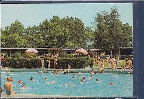 [Ansichtskarte] AK Kasino Sommerbad Wilmersdorf Berlin Forckenbeckstraße 14 1970. 