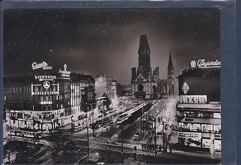 [Ansichtskarte] AK Berlin - v. Kurfürstendamm aus gesehen 1960. 