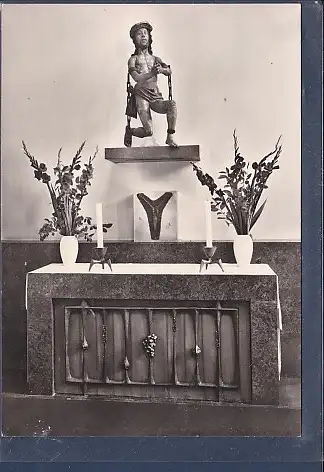[Ansichtskarte] AK St. Ludwig Berlin Wilmersdorf Herz Jesu Altar 1960. 