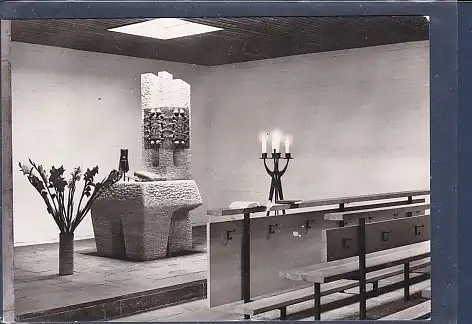 [Ansichtskarte] AK Berlin St. Benedikt Sakramentskapelle 1960. 