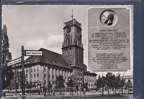 [Ansichtskarte] AK Berlin Rathaus Schöneberg 1965. 
