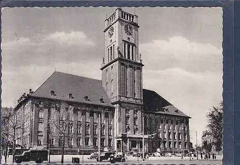 [Ansichtskarte] AK Berlin Das Westberliner Rathaus mit der Turm der Freiheitsglocke 1965. 