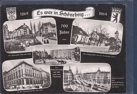 [Ansichtskarte] AK Es war in Schöneberg 1264 - 1964 700 Jahre 5.Ansichten 1964. 