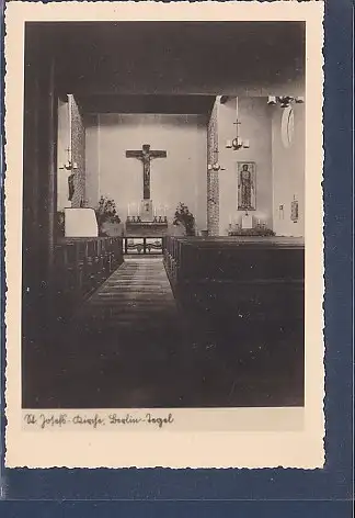 [Ansichtskarte] Photo AK St. Jakobs Kirche Berlin Tegel 1960. 