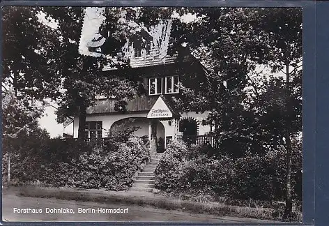 [Ansichtskarte] AK Forsthaus Dohnlake Berlin Hermsdorf Hermsdorfer Damm 54 1960. 