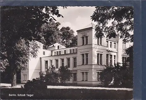 [Ansichtskarte] AK Berlin Schloß Tegel 1960. 