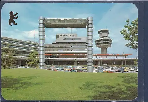 [Ansichtskarte] AK 1000 Berlin Flughafen Tegel 1980. 