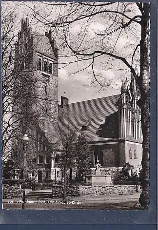 [Ansichtskarte] AK Berlin Waidmannslust Königin Luise Kirche 1960. 