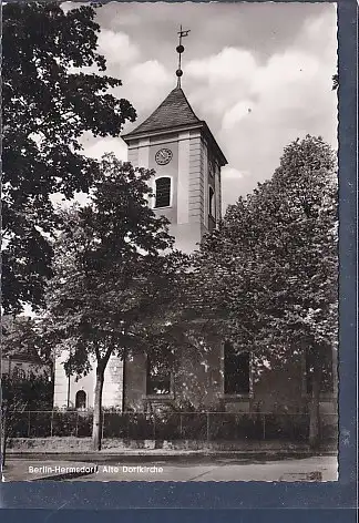 [Ansichtskarte] AK Berlin Hermsdorf Alte Dorfkirche 1960. 