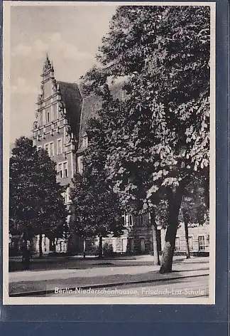 [Ansichtskarte] AK Berlin Niederschönhausen Friedrich List Schule 1956. 