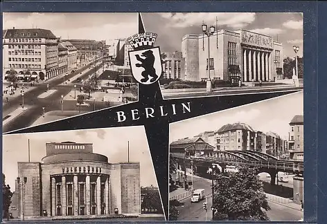 [Ansichtskarte] AK Berlin 4.Ansichten 1964. 
