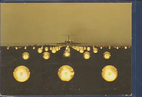 [Ansichtskarte] AK Interflug Flughafen Berlin Schönefeld 1987. 