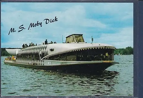 [Ansichtskarte] AK Berlin M.S. Moby Dick 1980. 