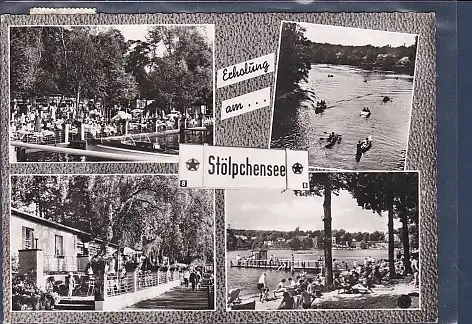 [Ansichtskarte] AK Erholung am Stölpchensee 4.Ansichten  1967. 