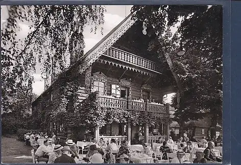 [Ansichtskarte] AK Gaststätte Blockhaus Nikolskoe Berlin Wannsee 1960. 