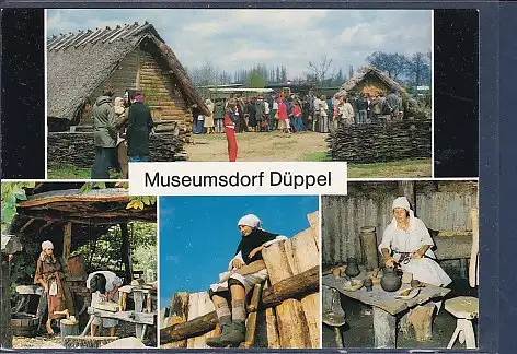 [Ansichtskarte] AK Berlin Museumsdorf Düppel 4.Ansichten 1980. 