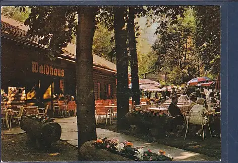 [Ansichtskarte] AK Restaurant Waldhaus Berlin Grunewald Havelchaussee 1970. 