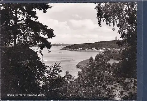 [Ansichtskarte] AK Berlin Havel mit Grunewaldturm 1960. 