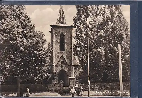 [Ansichtskarte] AK Berlin Weißensee Pfarrkirche 1970. 