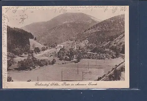 [Ansichtskarte] AK Görbersdorf Partie im schwarzen Grunde 1930. 